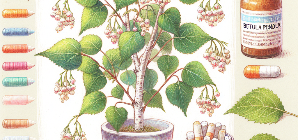 Pastelková ilustrace znázorňující téma: Byliny a léčivé rostliny