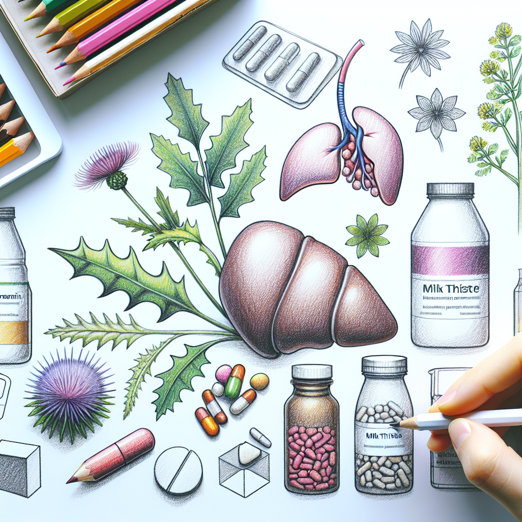 Pastelková ilustrace znázorňující téma: Bylinná medicína