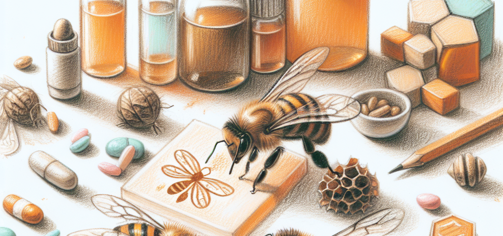 Pastelková ilustrace znázorňující téma: Přírodní medicína