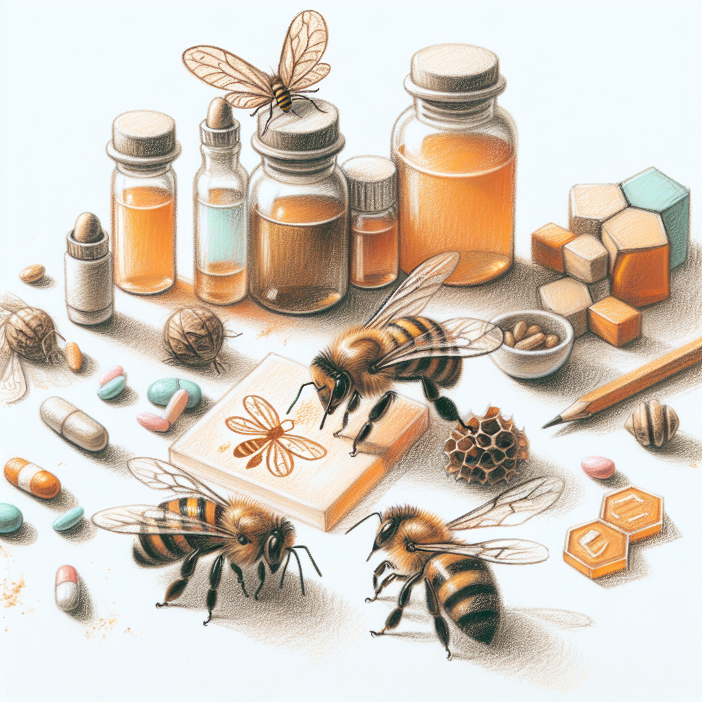 Pastelková ilustrace znázorňující téma: Přírodní medicína