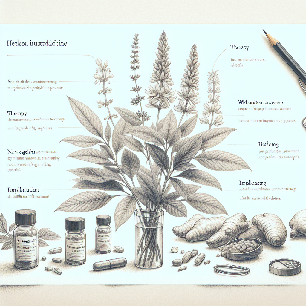 Pastelková ilustrace znázorňující téma: Bylinná medicína